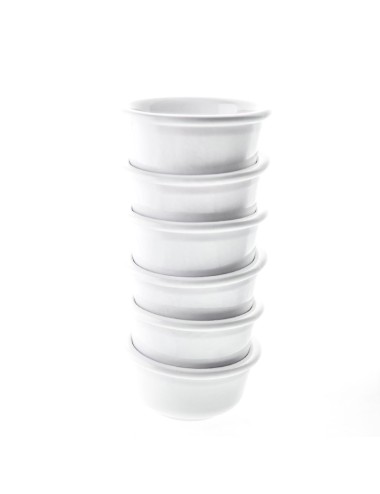 Ramequin céramique blanc - Bloumi