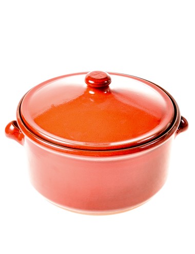 Cocotte ronde rouge cendre - Bloumi