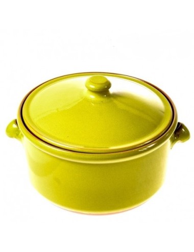 Cocotte ronde vert citron - Bloumi